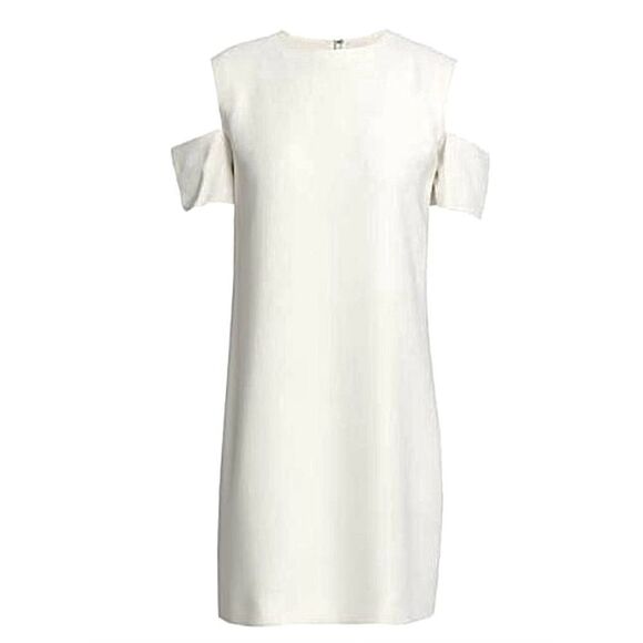 New. HELMUT LANG ivory dress. Normally $495 - Picture 4 of 9